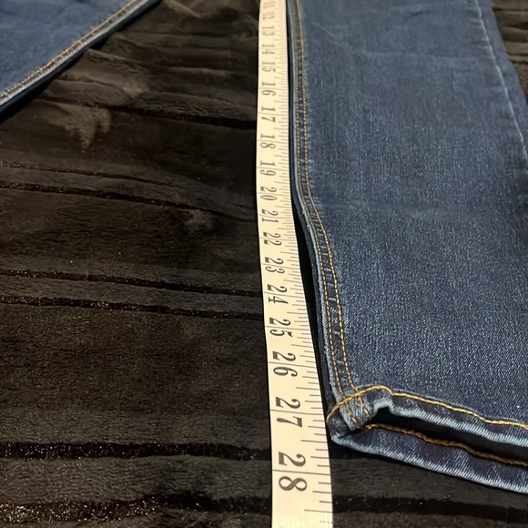 Zara Blue Skinny Jeans High-Rise Stretch size 6 - Picture 8 of 10